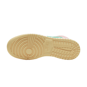 Tênis Air Jordan 1 Mid "Paint Drip" Feminino Rosa