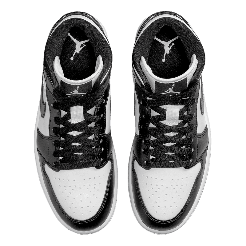 Tênis Air Jordan 1 Mid "Panda" Preto / Branco