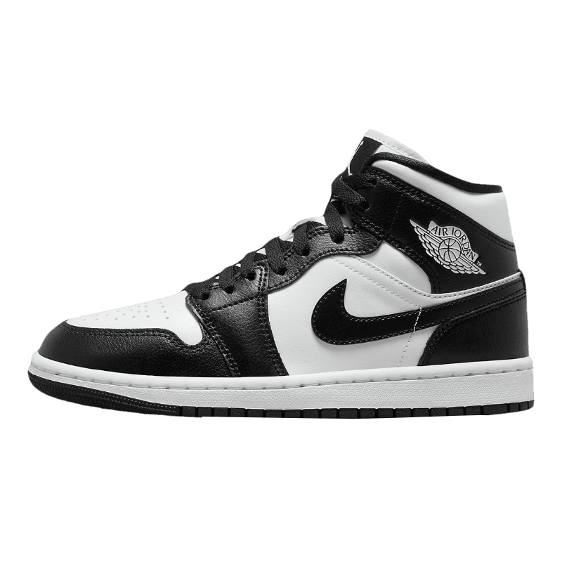 Tênis Air Jordan 1 Mid "Panda" Preto / Branco