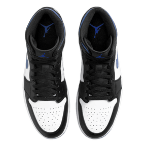 Tênis Air Jordan 1 Mid "Racer Blue" Masculino Preto / Azul