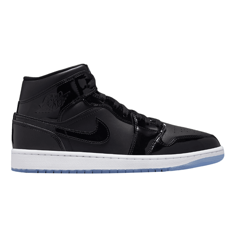 Tênis Air Jordan 1 Mid "Space Jam" Preto / Azul