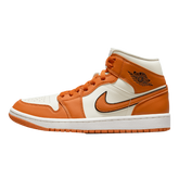 Tênis Air Jordan 1 Mid "Sport Spice" Laranja
