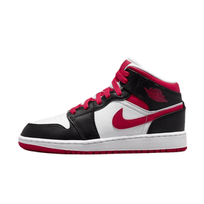 Tênis Air Jordan 1 Mid "Very Berry" Feminino Preto / Rosa