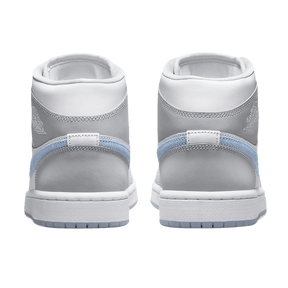 Tênis Air Jordan 1 Mid "Wolf Grey" Feminino Cinza