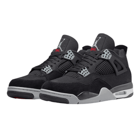 Tênis Air Jordan 4 "Black Canvas" Preto