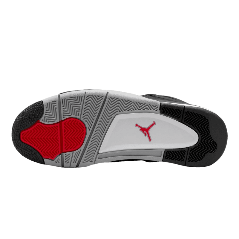 Tênis Air Jordan 4 "Black Canvas" Preto