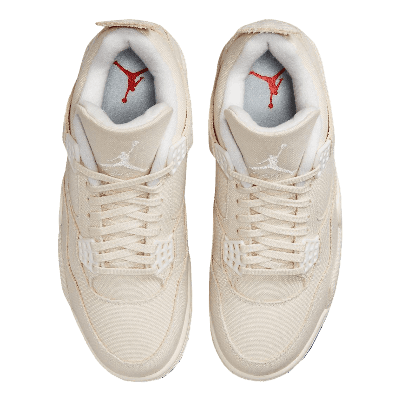 Tênis Air Jordan 4 "Canvas" Branco