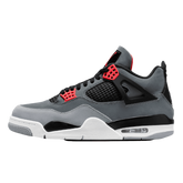 Tênis Air Jordan 4 "Infrared" Masculino Cinza / Vermelho