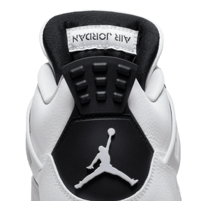 Tênis Air Jordan 4 "Military Black" Branco / Preto