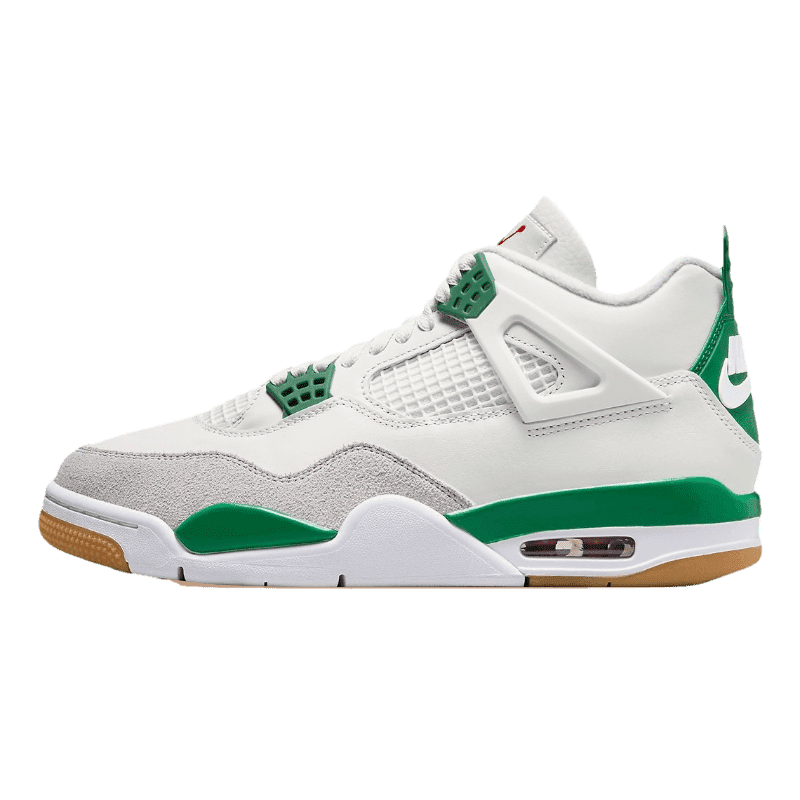Tênis Air Jordan 4 SB "Pine Green" Masculino Branco / Verde