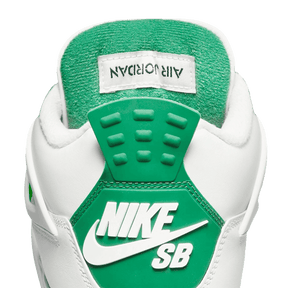 Tênis Air Jordan 4 SB "Pine Green" Masculino Branco / Verde