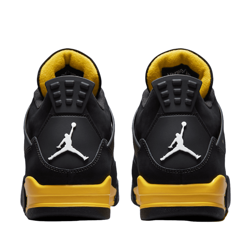 Tênis Air Jordan 4 "Thunder" Masculino Preto / Amarelo