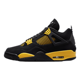 Tênis Air Jordan 4 "Thunder" Masculino Preto / Amarelo
