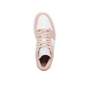 Tênis Air Jordan 1 Low "White Particle Beige Light Bone" Feminino Rosa