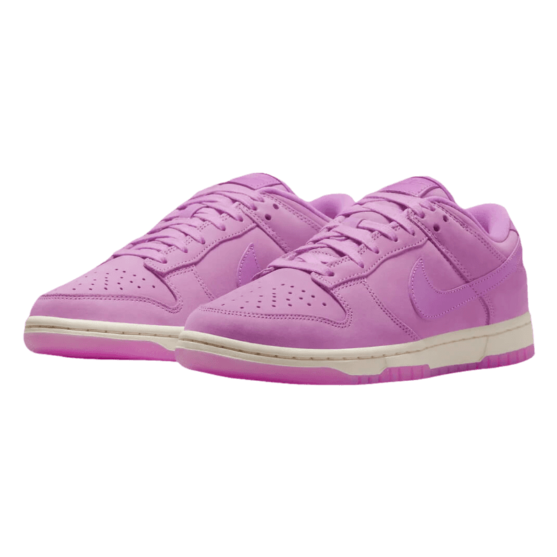 Tênis Dunk Low "Rush Fuchsia" Feminino Rosa