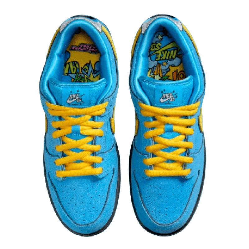 Tênis Dunk Low SB x Meninas Super Poderosas "Lindinha" Azul