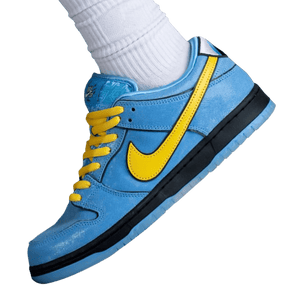 Tênis Dunk Low SB x Meninas Super Poderosas "Lindinha" Azul