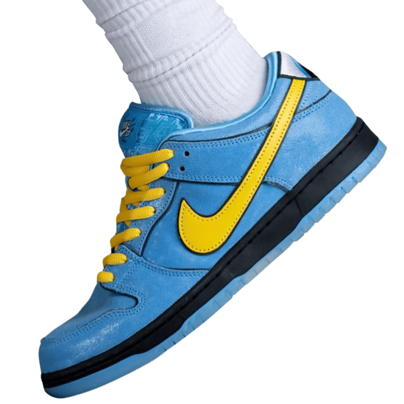Tênis Dunk Low SB x Meninas Super Poderosas "Lindinha" Azul