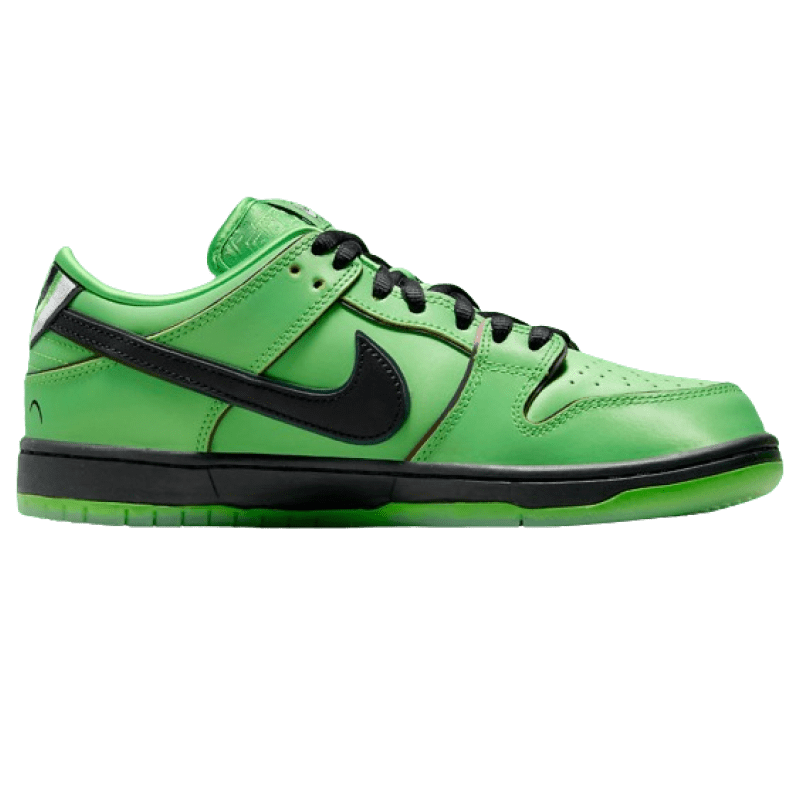 Tênis Dunk Low SB x Meninas "Super Poderosas Docinho" Verde