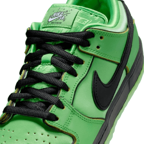 Tênis Dunk Low SB x Meninas "Super Poderosas Docinho" Verde