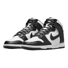 Tênis Dunk High "Black White" Feminino Preto / Branco