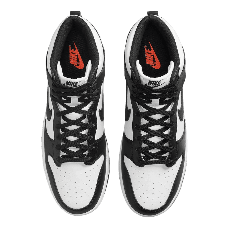 Tênis Dunk High "Black White" Feminino Preto / Branco