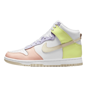 Tênis Dunk High "Lemon Twist" Feminino Branco