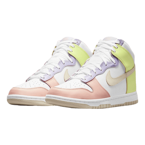Tênis Dunk High "Lemon Twist" Feminino Branco