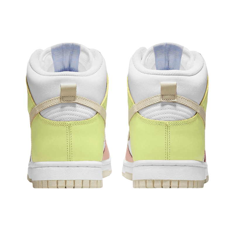 Tênis Dunk High "Lemon Twist" Feminino Branco