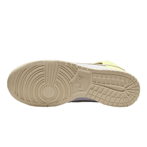 Tênis Dunk High "Lemon Twist" Feminino Branco