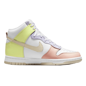 Tênis Dunk High "Lemon Twist" Feminino Branco