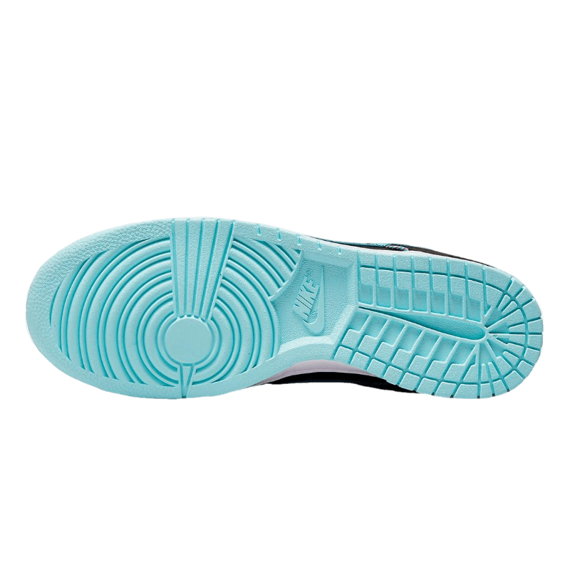 Tênis Dunk Low "Barber Shop Black" Masculino Preto Azul