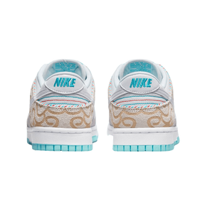 Tênis Dunk Low "Barbershop Grey" Masculino Cinza / Azul