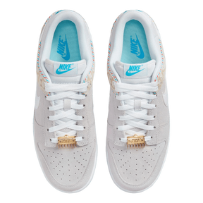 Tênis Dunk Low "Barbershop Grey" Masculino Cinza / Azul