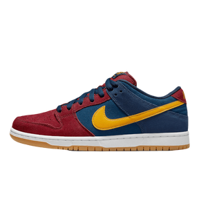 Tênis Dunk Low "Barcelona" Masculino Vermelho / Azul