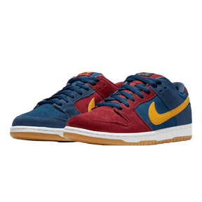 Tênis Dunk Low "Barcelona" Masculino Vermelho / Azul