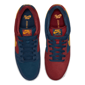 Tênis Dunk Low "Barcelona" Masculino Vermelho / Azul