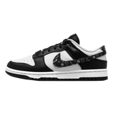 Tênis Dunk Low "Black Paisley" Feminino  Preto / Branco
