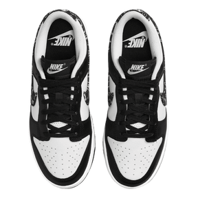 Tênis Dunk Low "Black Paisley" Feminino  Preto / Branco
