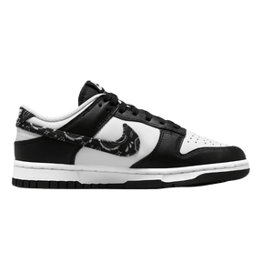 Tênis Dunk Low "Black Paisley" Feminino  Preto / Branco