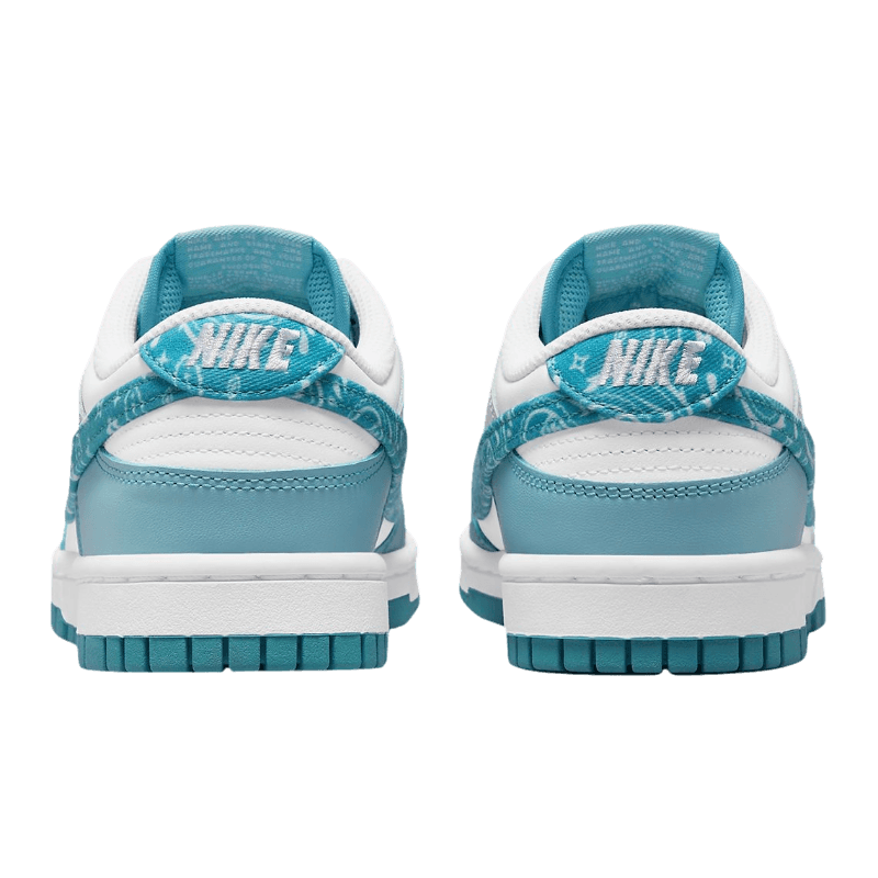 Tênis Dunk Low "Blue Paisley" Feminino Azul