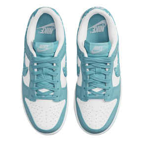Tênis Dunk Low "Blue Paisley" Feminino Azul