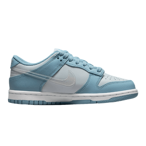 Tênis Dunk Low "Clear Swoosh Blue" Feminino Azul