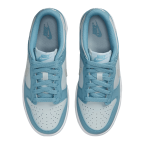 Tênis Dunk Low "Clear Swoosh Blue" Feminino Azul