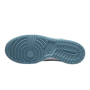Tênis Dunk Low "Clear Swoosh Blue" Feminino Azul