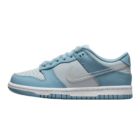 Tênis Dunk Low "Clear Swoosh Blue" Feminino Azul