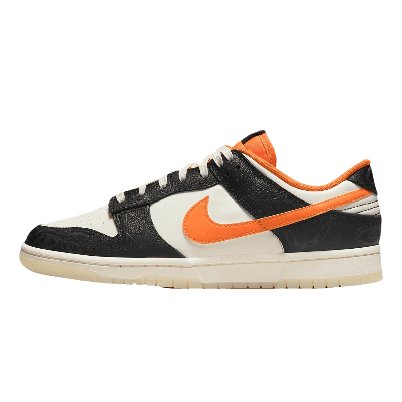 Tênis Dunk Low "Halloween" Preto / Laranja