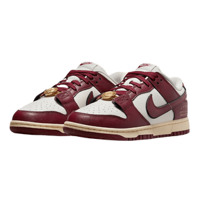 Tênis Dunk Low Just Do It "Team Red" Feminino Vinho
