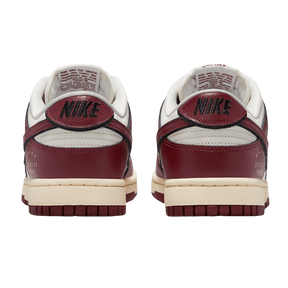 Tênis Dunk Low Just Do It "Team Red" Feminino Vinho