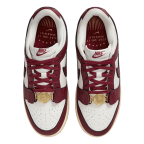 Tênis Dunk Low Just Do It "Team Red" Feminino Vinho